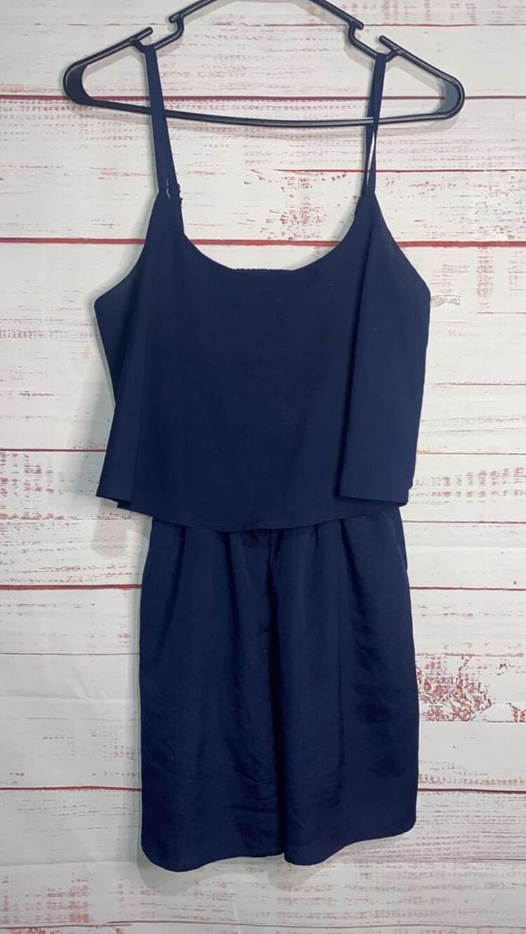 Navy Blue Romper Small